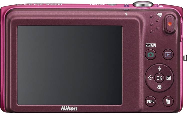 Nikon Coolpix S3500 Back