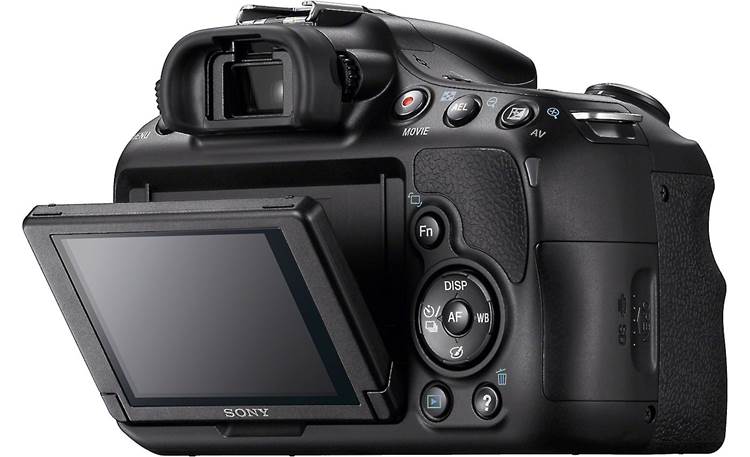 Sony SLT-A58K Kit LCD tilts up and down
