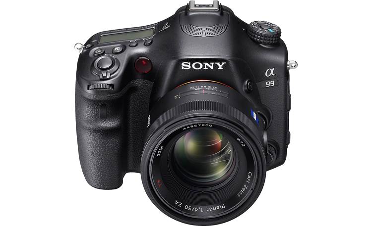 Sony SAL50F14Z 50mm f/1.4 Lens Shown mounted on the Sony Alpha A99 (not included)