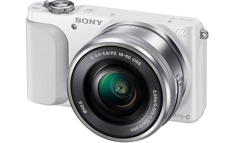 Sony Alpha NEX-3N Front (White)