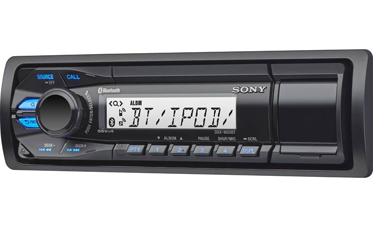 Sony DSX-M50BT Designed for digital, made for marine use