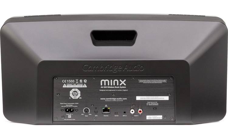 Cambridge Audio Minx Air 200 Black - back view