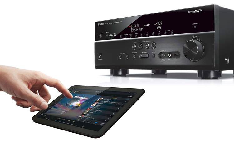 Yamaha RX-V677 Stream music wirelessly with Yamaha's remote app