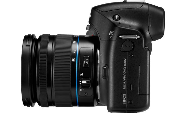 Samsung NX30 Zoom Kit Left side view