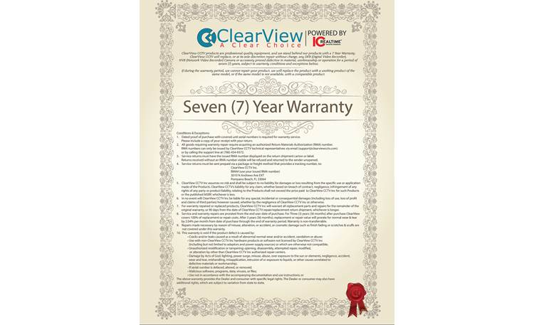 ClearView BL-73 Other