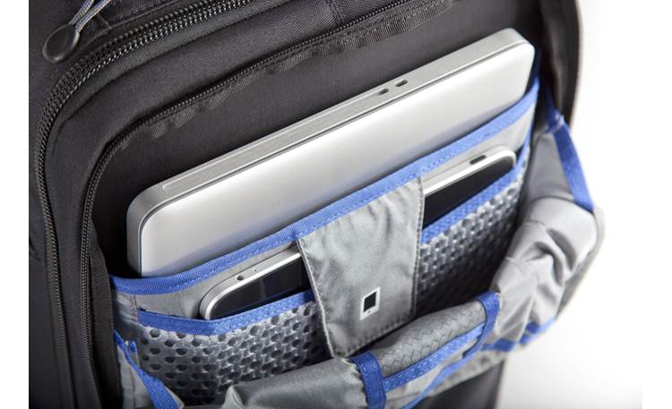Think Tank Photo Airport Essentials External pocket can accomodate your laptop and tablet