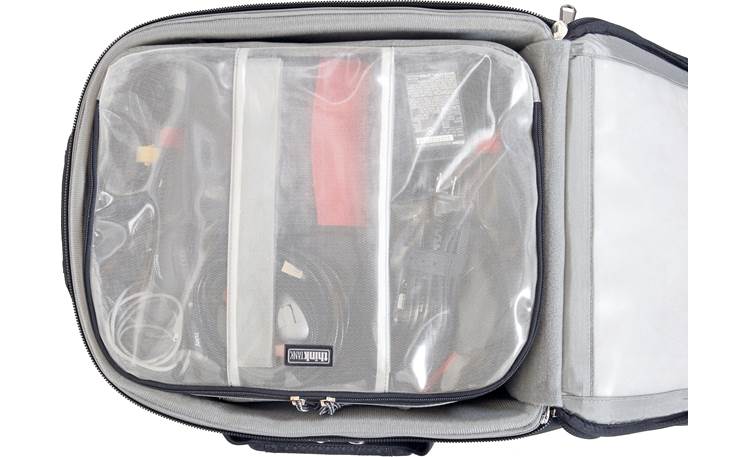 Think Tank Photo Airport AirStream™ Accessory pouch keeps cables tidy