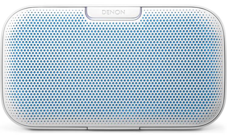 Denon DSB200 Envaya™ White - with indigo grille cloth