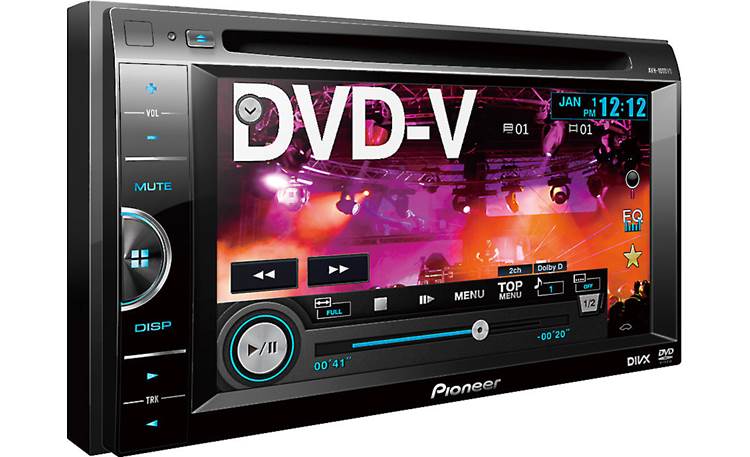 Pioneer AVH-100DVD Play your DVDs and feed the video to other screens in your vehicle