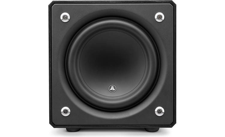 JL Audio E-Sub e110 Direct front view with grille removed