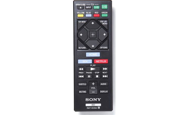 Sony BDP-S1200 Remote