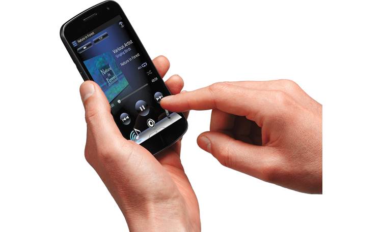 Onkyo TX-NR727 Onkyo's free remote app works with your Apple or Android smart device