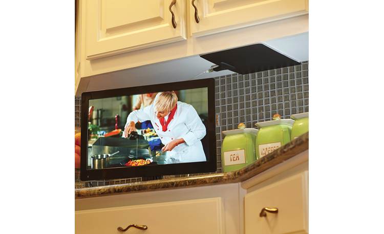 Mohu Leaf 30 TV in the kitchen