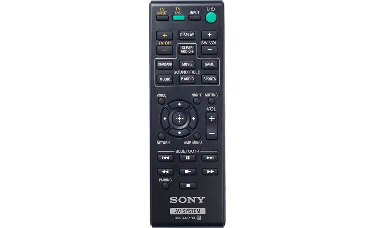 Sony HT-CT770 Remote