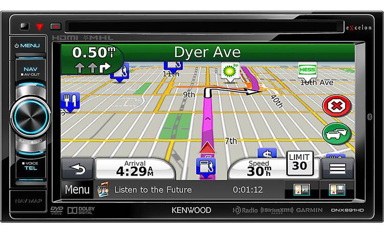 Kenwood DNX691HD Front