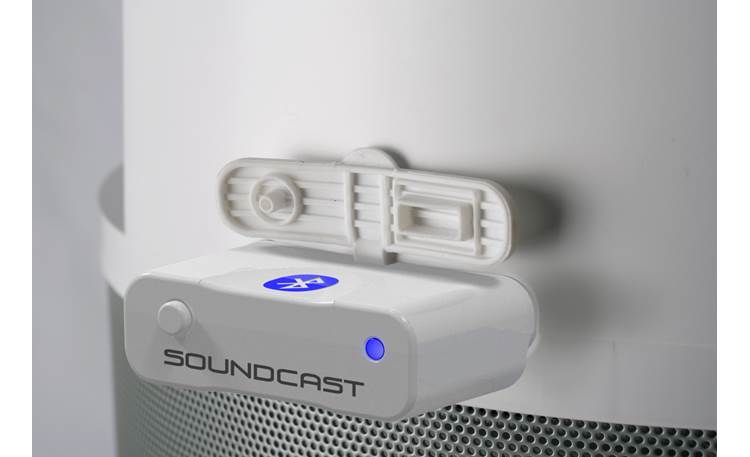 Soundcast BlueCast Bluetooth® adapter The BlueCast connected to speaker (OutCast speaker not included)