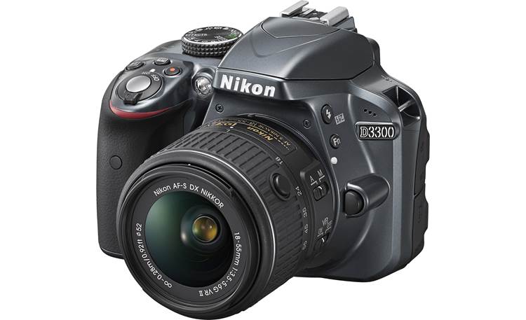 Nikon D3300 Kit Front (Grey)