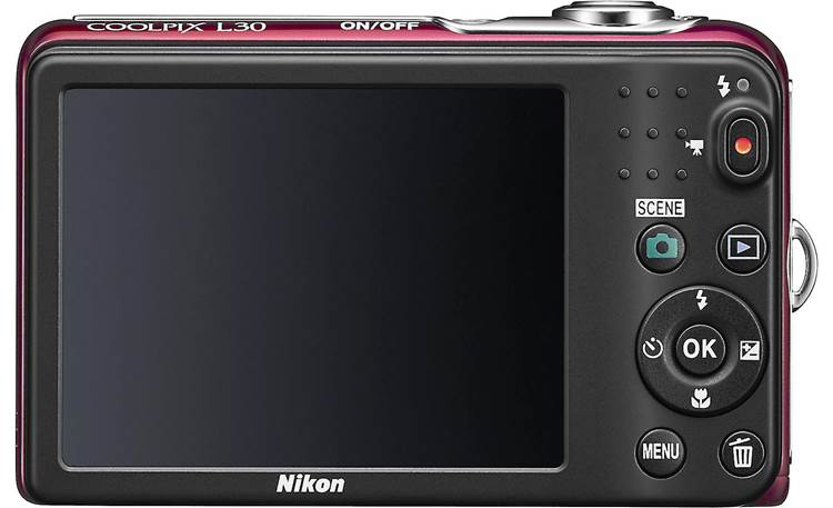 Nikon Coolpix L30 Back