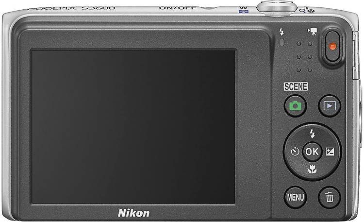 Nikon Coolpix S3600 Back