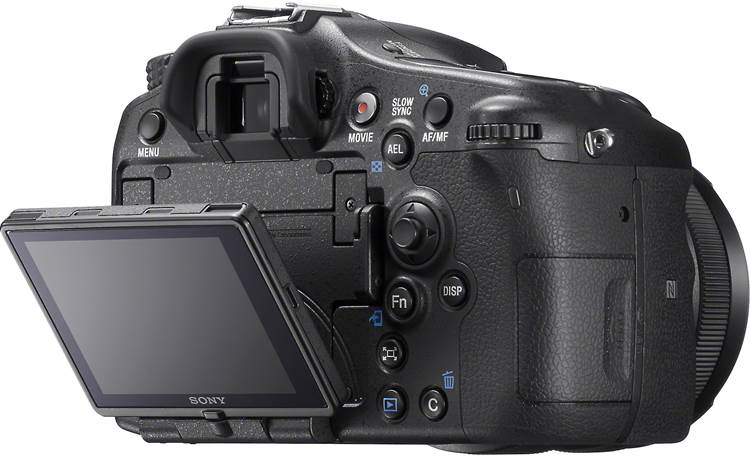 Sony a77 II (no lens included) Tilting screen helps frame shots