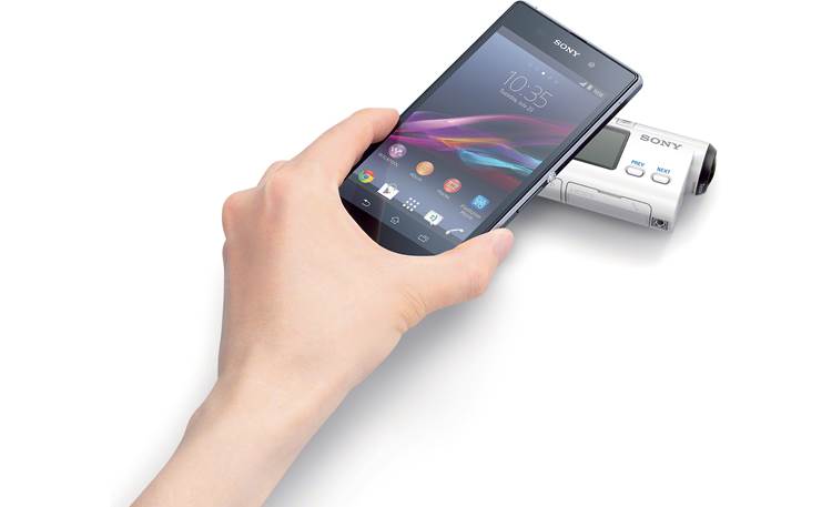 Sony HDR-AS100V/W Pair with compatible Android devices using NFC technology