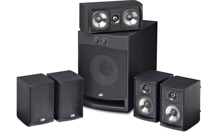 PSB Alpha HT1 PSB Alpha HT1 home theater system package in Black Ash