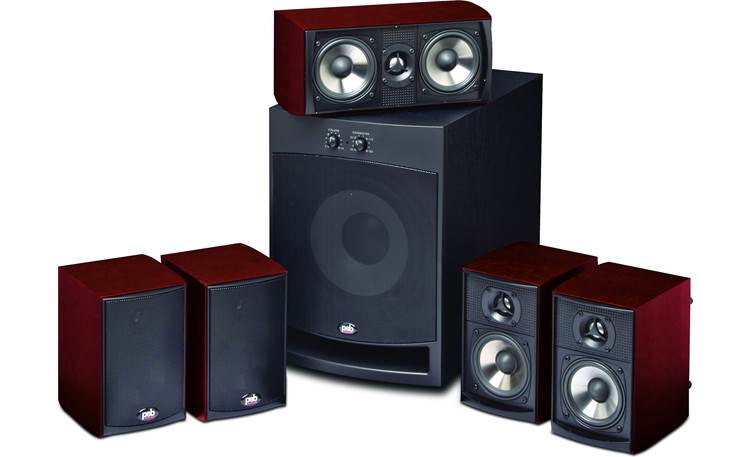 PSB Alpha HT1 PSB Alpha HT1 home theater system package (Dark Cherry)