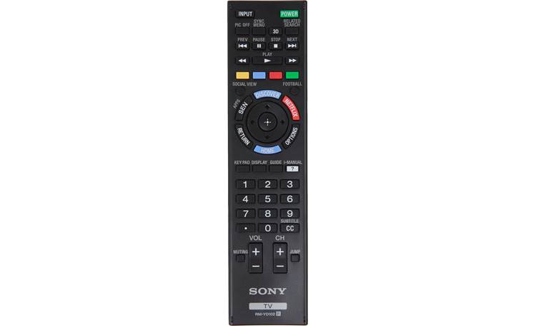 Sony XBR-55X900B Standard remote