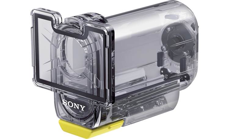 Sony AKA-RD1 Flat door installed on waterproof housing (not included)