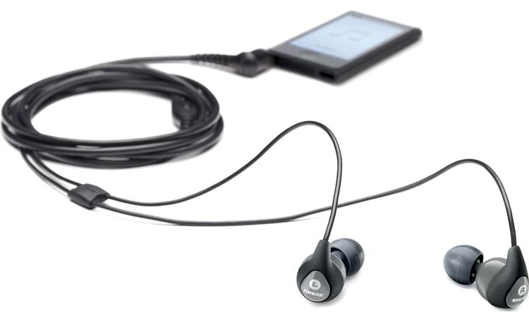 Shure SE112 Connect them to your smartphone (not included)