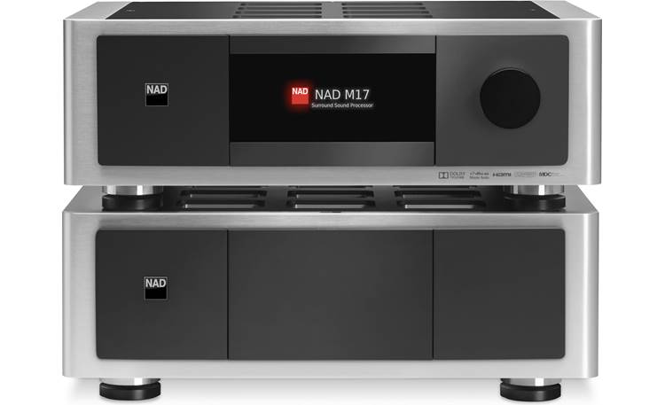 NAD Masters Series M27 Shown with NAD M17 preamp/processor (not included)