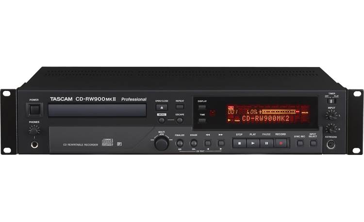Tascam CD-RW900MKII Direct front view
