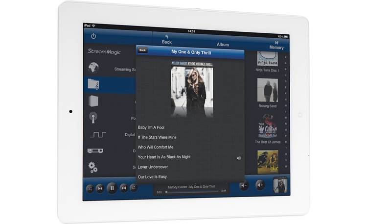 Cambridge Audio Stream Magic 6 V2 Select songs with the free app (iPad not included)