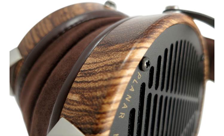 Audeze LCD-3 (leather-free) Wood earcups with faux suede padding
