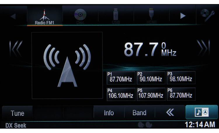 Alpine X009-GM In-Dash Restyle System Radio tuner