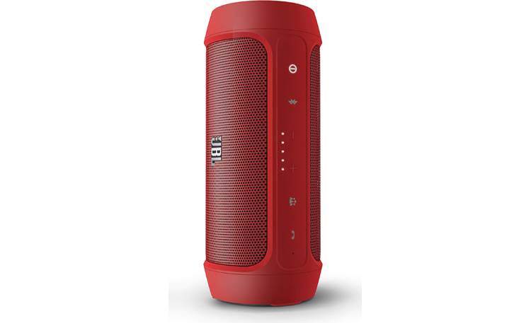 JBL Charge 2 Red - back view