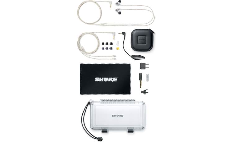 Shure SE846 Shown with included accessories