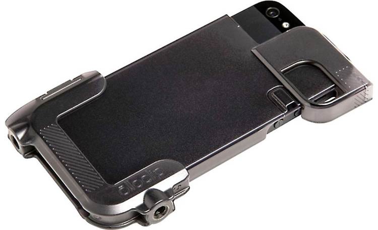 Olloclip Quick-Flip™ Case Black - with Pro-Photo adapter attached (iPhone not included)