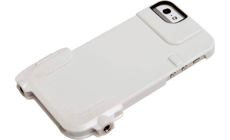 Olloclip Quick-Flip™ Case White - with Pro-Photo adapter attached (iPhone not included)