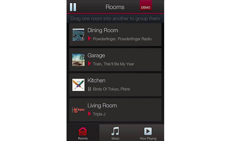Denon HEOS 5 Control multi-room playback with the HEOS app