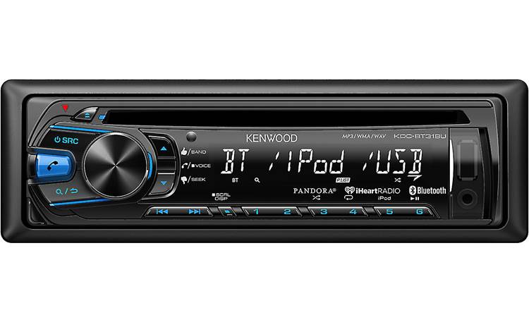 Kenwood KDC-BT318U Enjoy hands-free calling and audio streaming using the built-in Bluetooth technology