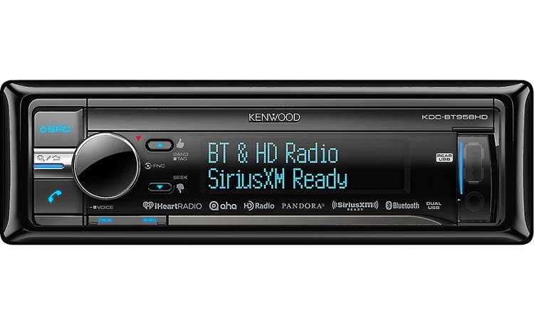 Kenwood KDC-BT958HD Check out the info on all your music using the colorful multi-line display