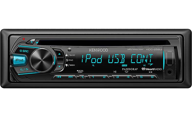 Kenwood KDC-258U Change the colors on the KDC-258U receiver's display to match your interior