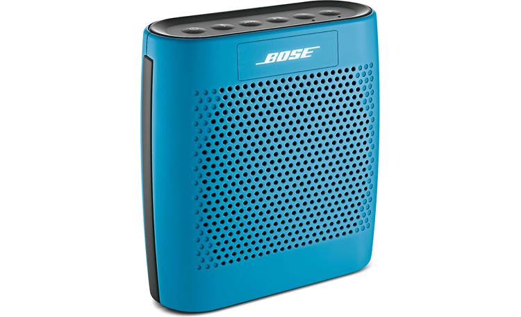 Bose® SoundLink®  Color <em>Bluetooth®</em> speaker Blue - left front view