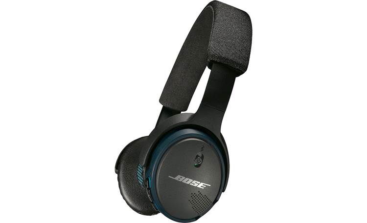 Bose® SoundLink® on-ear <em>Bluetooth</em>® headphones Front (Black)