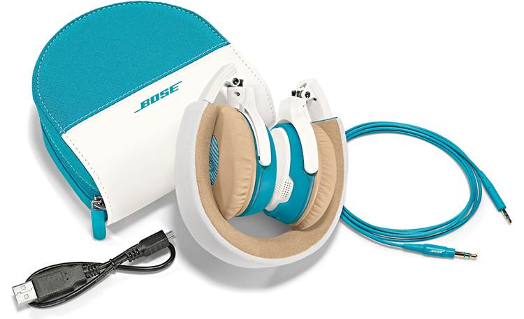 Bose® SoundLink® on-ear <em>Bluetooth</em>® headphones With included accessories