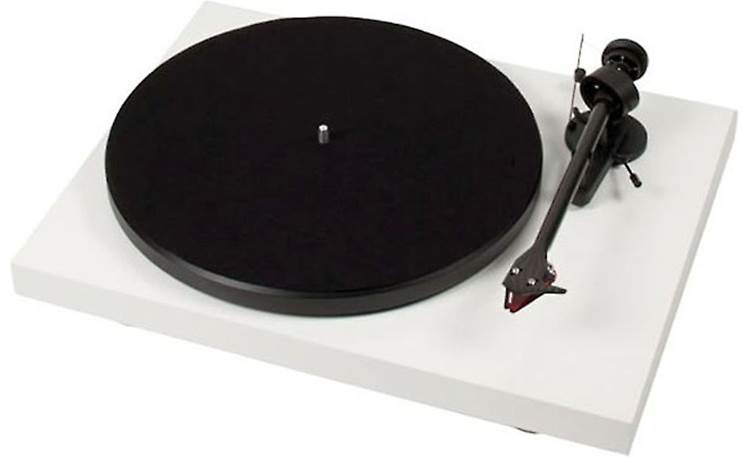 Pro-Ject Debut Carbon (DC) Gloss White (dust cover included, not shown)