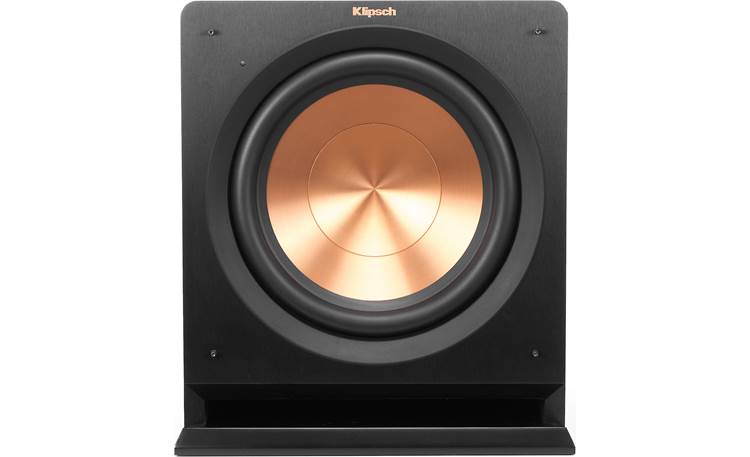 Klipsch Reference R-112SW Direct front view with grille removed