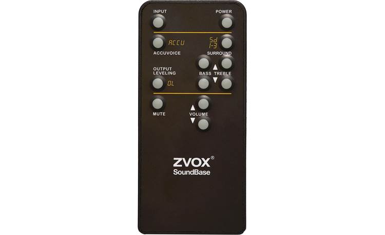 ZVOX SoundBase 670 Remote