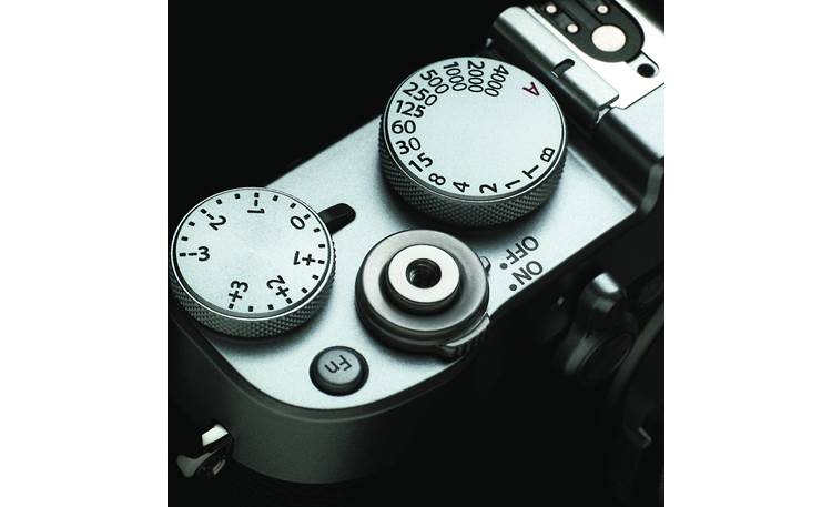 Fujifilm X100T Classic-look dials are easy to reach